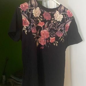 Mens M Zara floral T shirt
